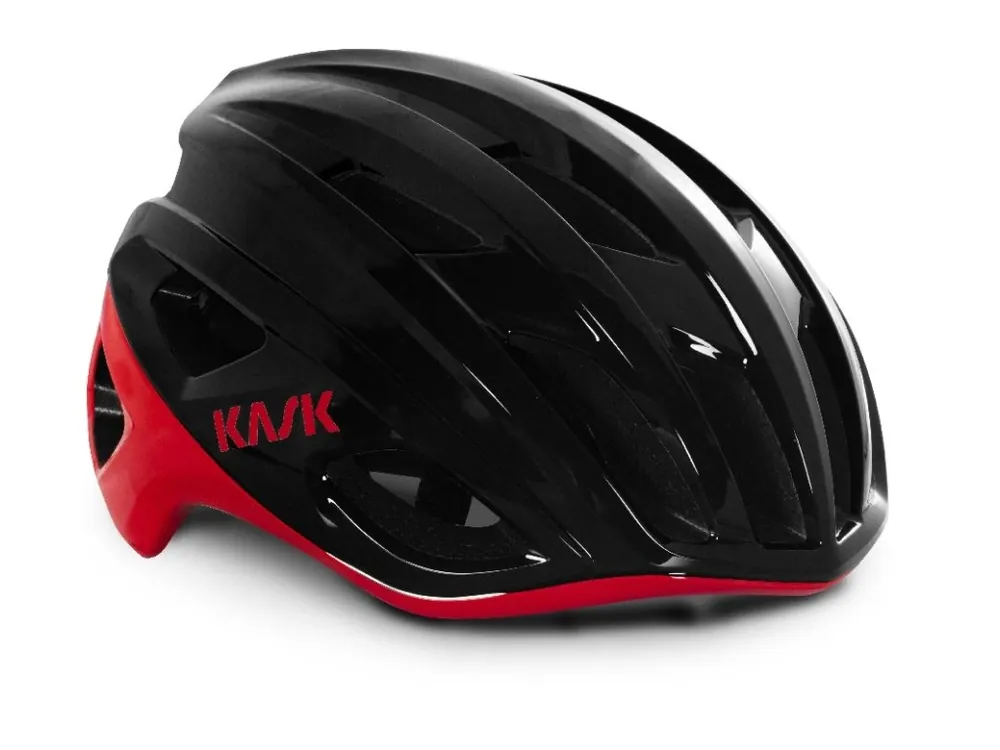 přilba KASK Mojito3 black-red Speciální Cena