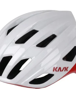 přilba KASK Mojito3 white-red Poslední Šance