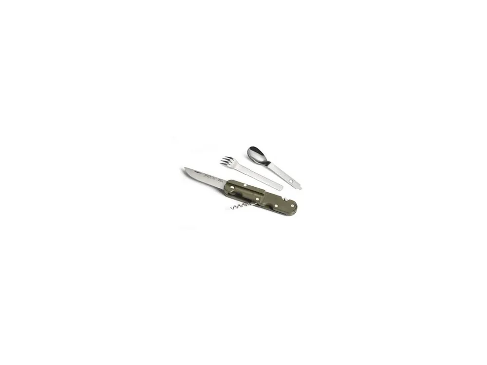 Bezpečná Platba Kempinkový nůž BIVOUAC CAMP KNIFE BLACK HANDLE