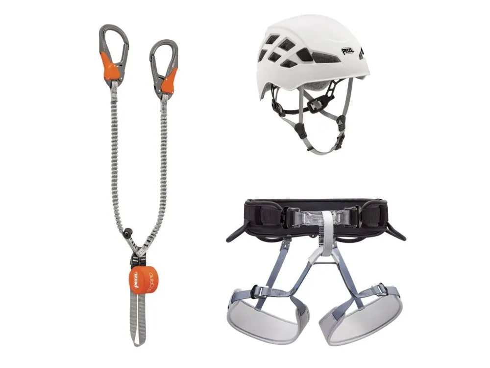 Petzl KIT VIA FERRATA EASHOOK feratový set (Boreo vel. M/L, Corax, Scorpio Eashook) Finální Výprodej