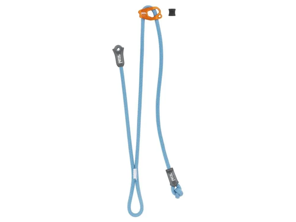 Horká Nabídka Petzl DUAL CONNECT ADJUST dvojitá smyčka s 1 nastavitelným ramenem modrá + Sleva se slevovým kódem