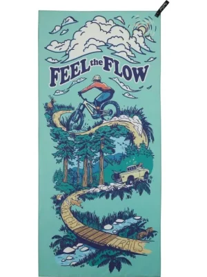 PACKTOWL PERSONAL BODY Flow ručník 64x137cm potisk cyklista Koupit Online