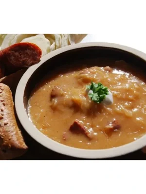 Akce Expres menu Zelná s klobásou 1 porce