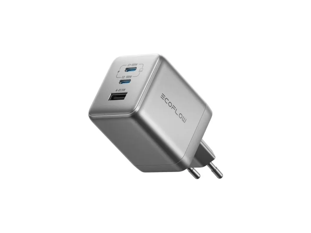 EcoFlow RAPID Pro nabíječka (100W, 3 Porty, GaN) Speciální Cena