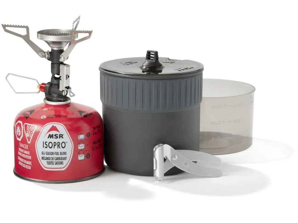MSR POCKET ROCKET DELUXE STOVE KIT vařič s hrncem 1,2 L Novinka
