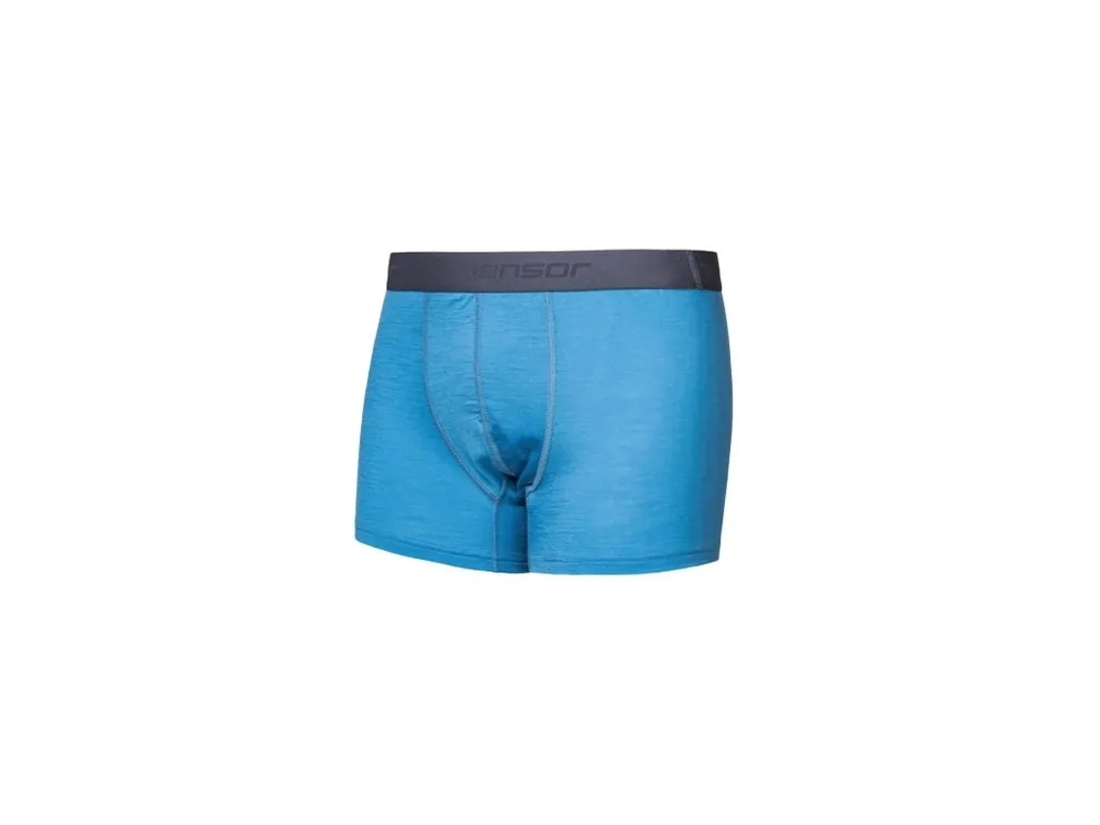 SENSOR MERINO ACTIVE pánské trenky modrá Nízká Cena