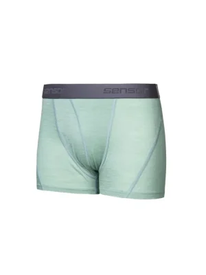 Cenově Výhodný SENSOR MERINO AIR pánské trenky basil green