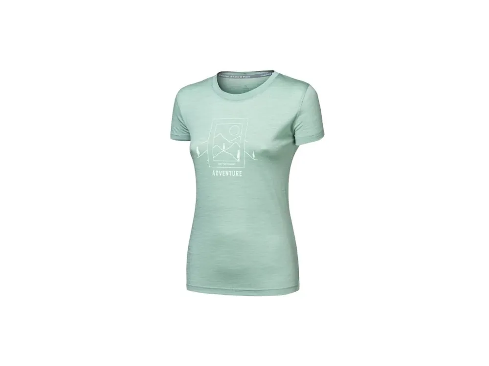 SENSOR MERINO AIR SAY YES dámské triko kr.rukáv basil green Nejlepší Volba