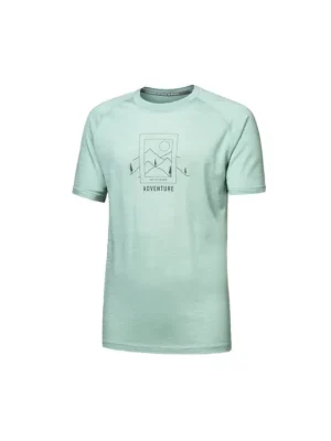 Horká Nabídka SENSOR MERINO AIR SAY YES pánské triko kr.rukáv basil green