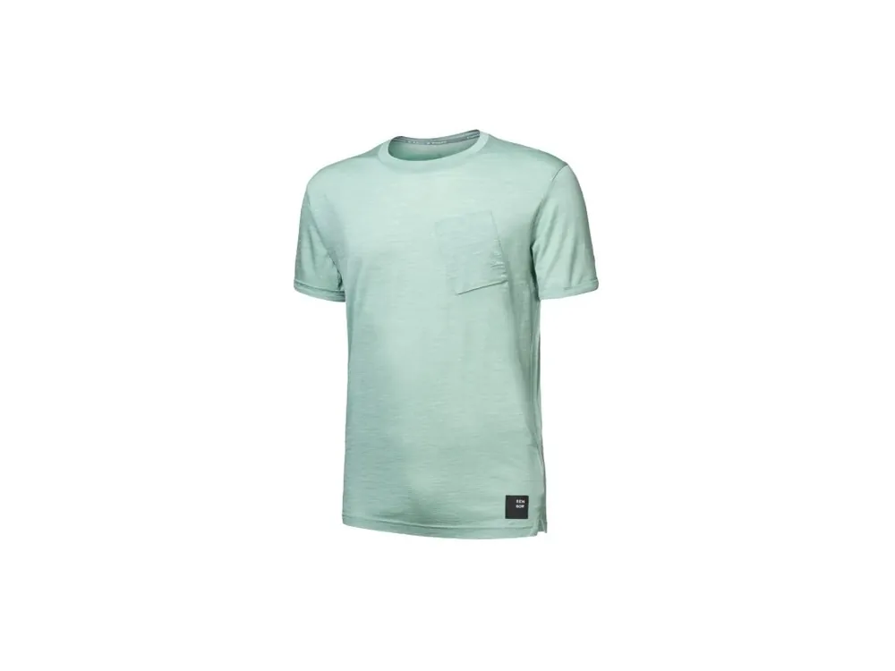 SENSOR MERINO AIR traveller pánské triko kr.rukáv basil green Originální
