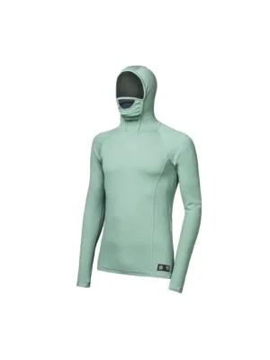 Ihned K Objednání SENSOR MERINO DF pánské triko dl.rukáv s kapucí basil green