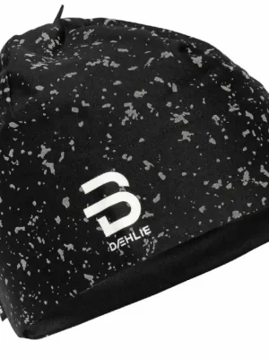 Expresní Doručení čepice BJ Polyknit print černo/šedá reflex