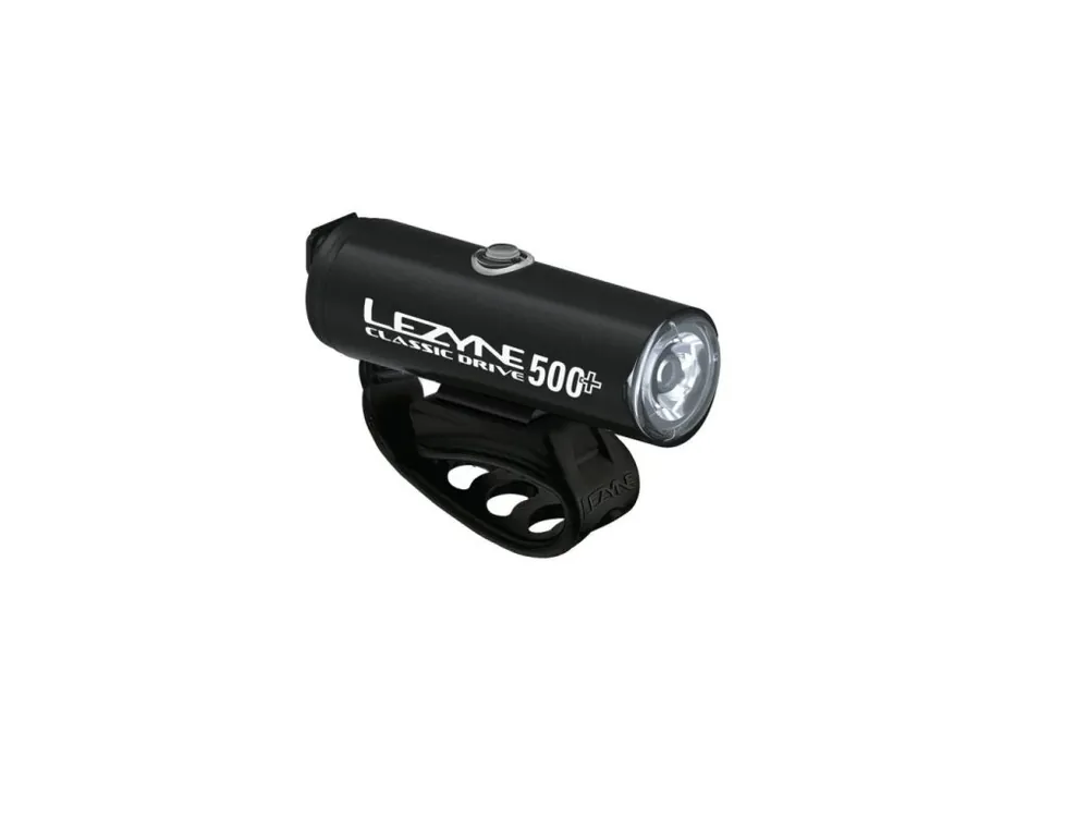 Akce světlo LEZYNE přední Classic Drive 500+ Lm černé m