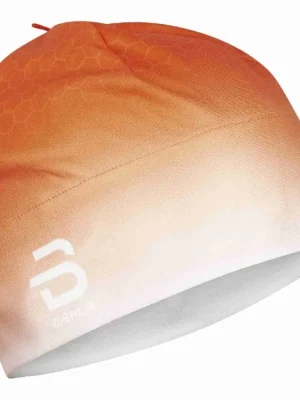 čepice BJ Polyknit print oranžová Akční Cena