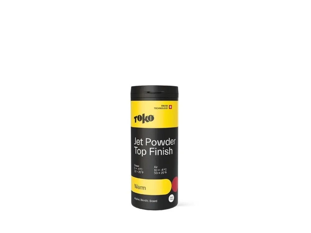 vosk TOKO Jet Powder Top Finish yellow 30g 0/-4°C Ihned K Objednání