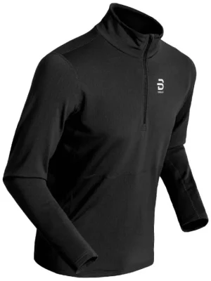 Víkendová Akce triko BJ Half zip pace M černé
