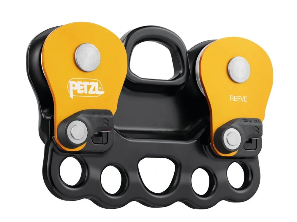 Originální Petzl REEVE nákladní kladka pro záchranu přelaněním