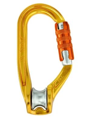 Petzl ROLLCLIP A TRIACT LOCK kladka s karabinou s automat.pojistkou Aktuální