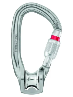 Petzl ROLLCLIP Z SCREW LOCK kladka s karabinou se šroubovací pojistkou zámku Výhodná Nabídka