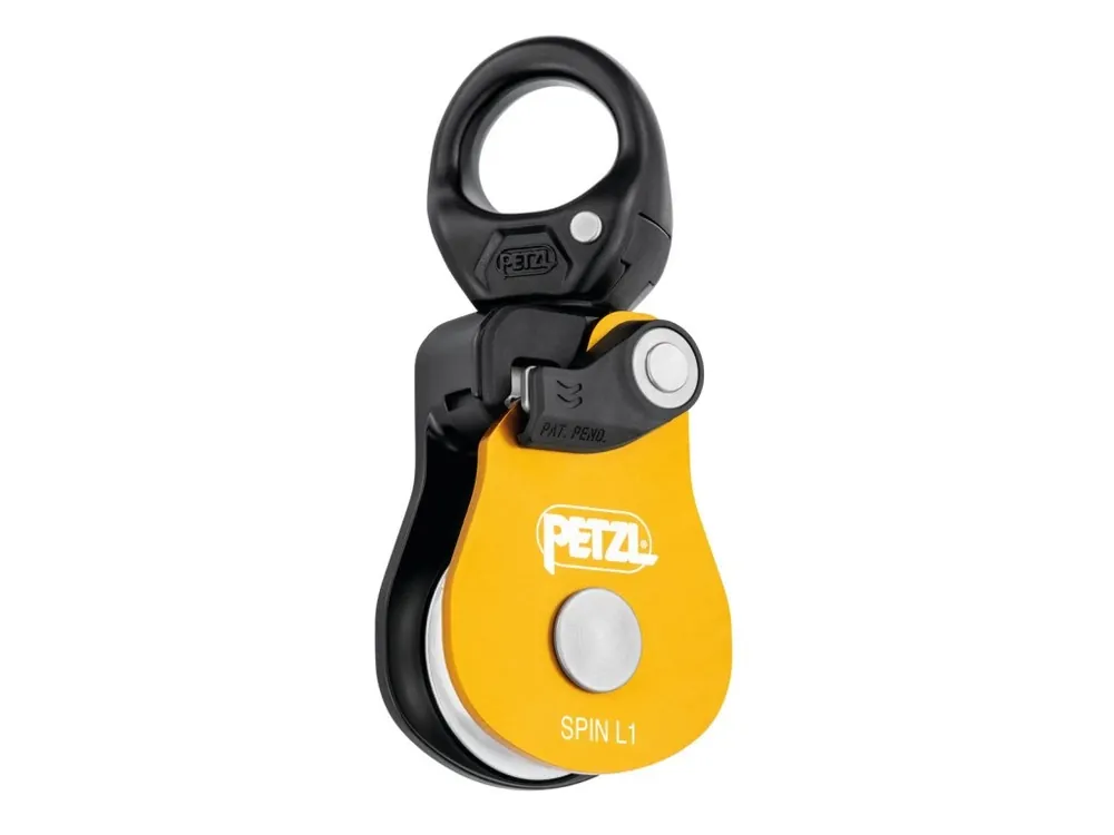 Petzl SPIN L1 kladka s otočným závěsem (swivelem) Jen Po Omezenou Doba