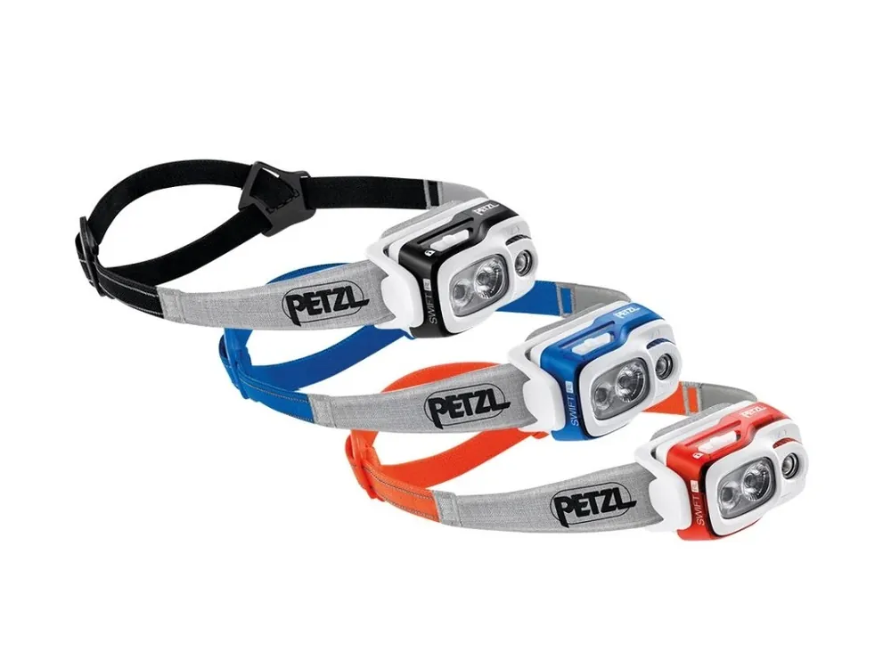 Novinka Petzl SWIFT RL 2023 svítilna