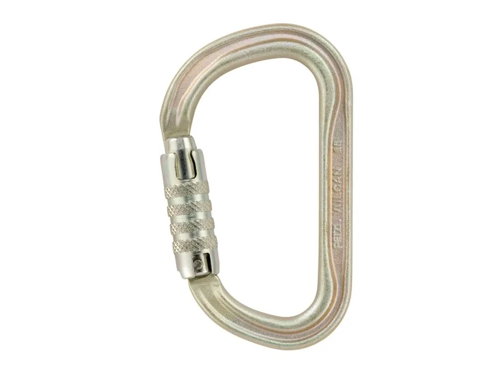 Dokud Zásoby Vydrží Petzl VULCAN TRIACT LOCK ocelová karabina autom.zámek