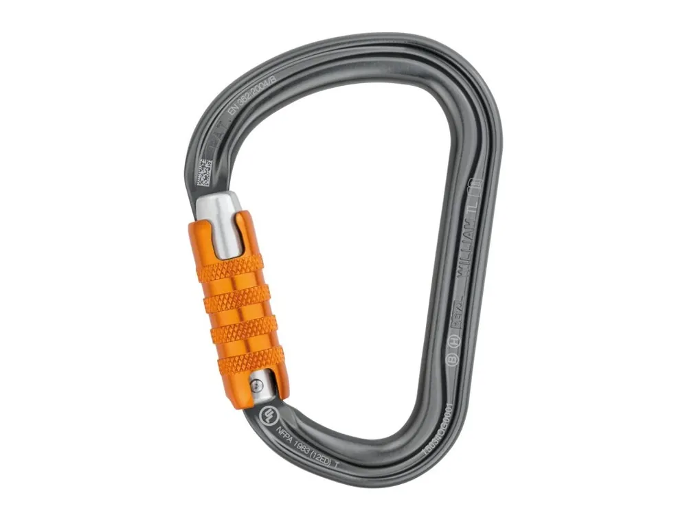 Petzl WILLIAM TRIACT LOCK karabina s automat.pojistkou Nejlepší Volba