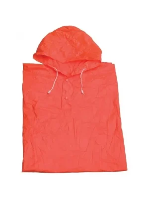 pláštěnka pončo PVC dospělá oranžová Must-Have