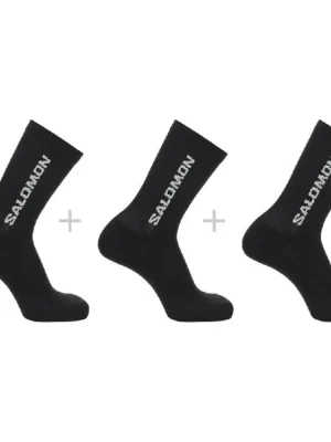 ponožky Salomon Everyday crew 3pack black Finální Výprodej