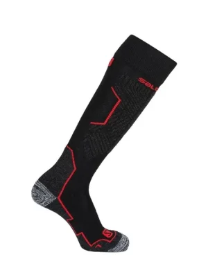 Sezónní Sleva ponožky Salomon Impact black/matador-x -