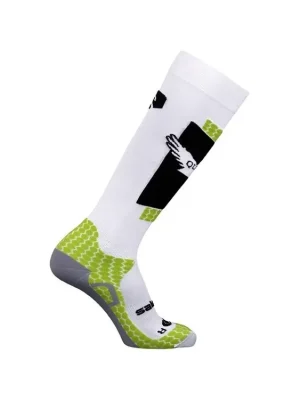 Horká Nabídka ponožky Salomon Quest white/green 11/12 - S/3,5-5