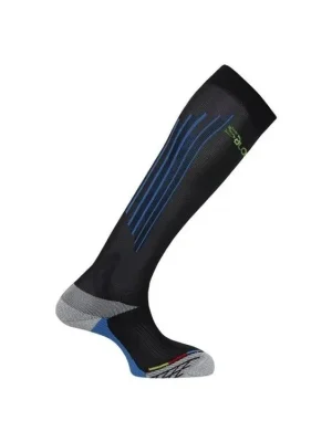 ponožky Salomon Winter compression black/blue - Značkový