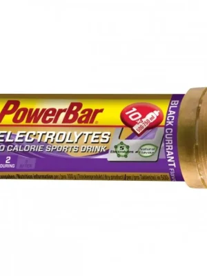 Značkový POWER BAR 5 Electrolytes Sport drink Černý rybíz