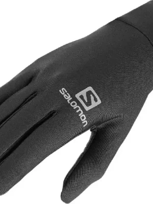 Autentický rukavice Salomon Agile warm U black