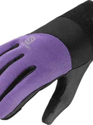 rukavice Salomon Thermo W black/violet 14/15 - Značkový