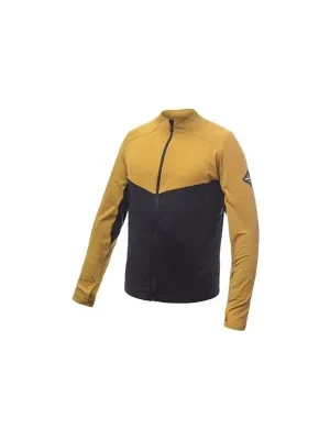 Akční Nabídka SENSOR COOLMAX THERMO pánská mikina celozip černá/mustard