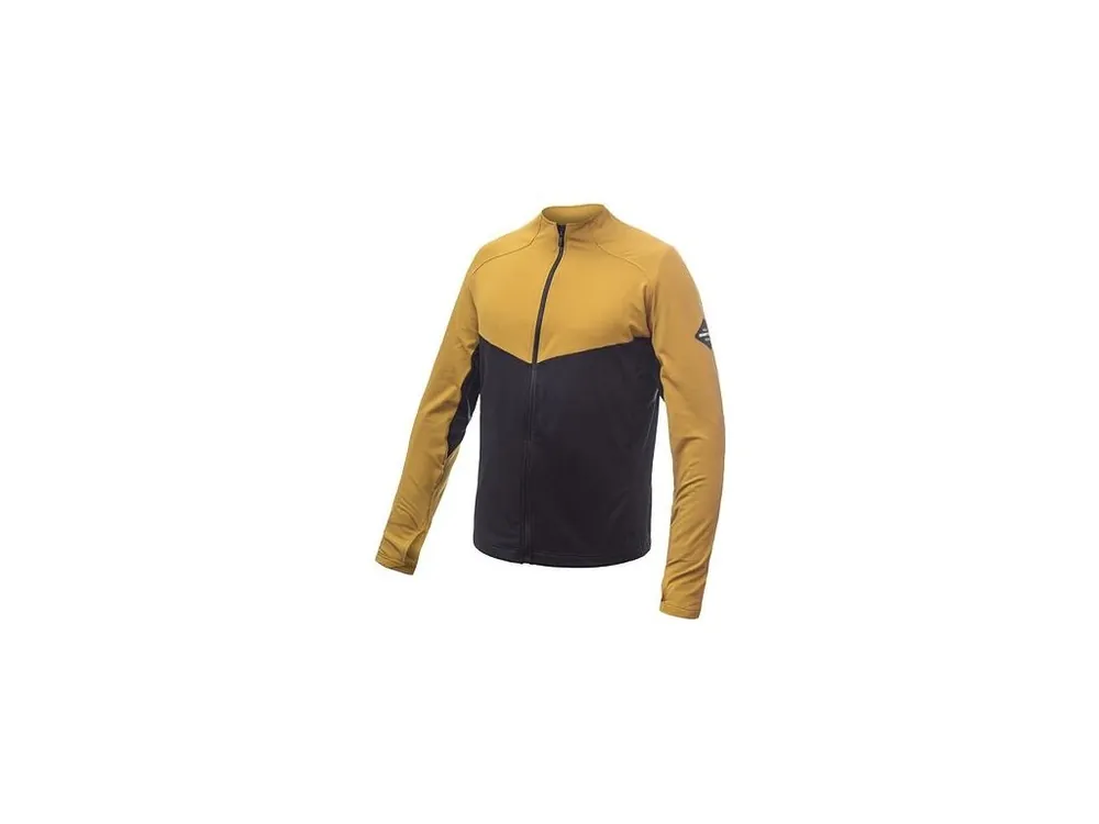 Akční Nabídka SENSOR COOLMAX THERMO pánská mikina celozip černá/mustard
