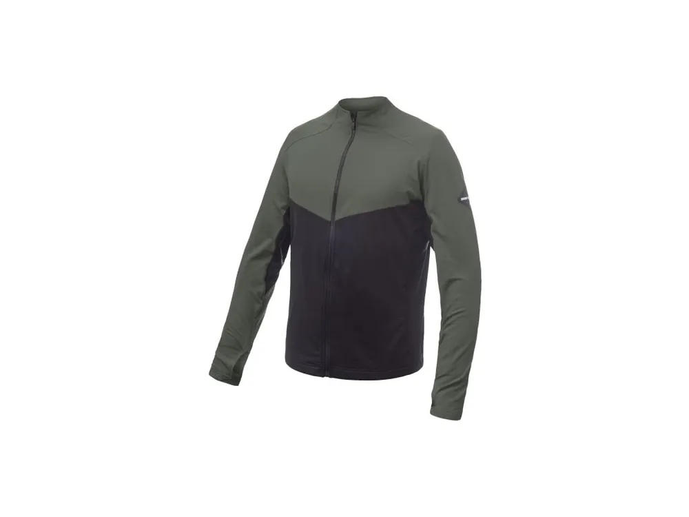Pouze Dnes SENSOR COOLMAX THERMO pánská mikina celozip černá/olive green