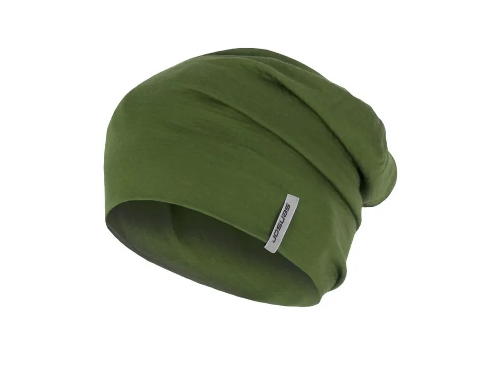 Jen Po Omezenou Doba SENSOR ČEPICE MERINO ACTIVE safari green