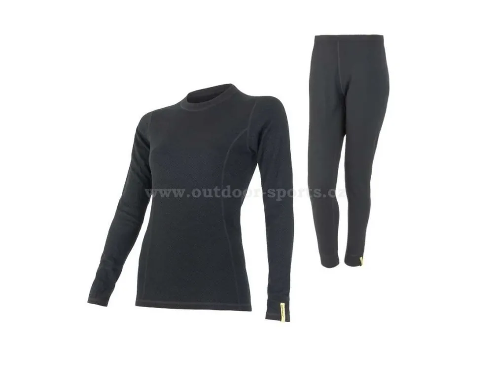 SENSOR Double Face MERINO W set dl. rukáv + nohav. Speciální Cena