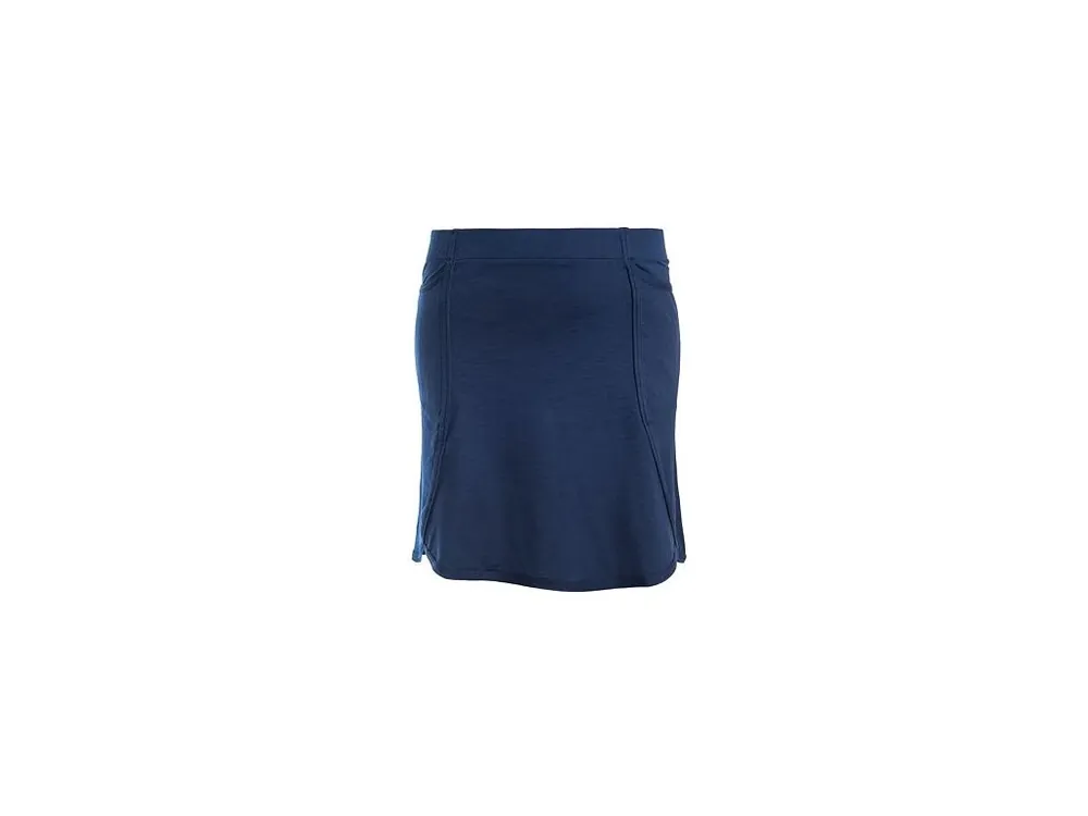 SENSOR MERINO ACTIVE dámská sukně deep blue Ověřený