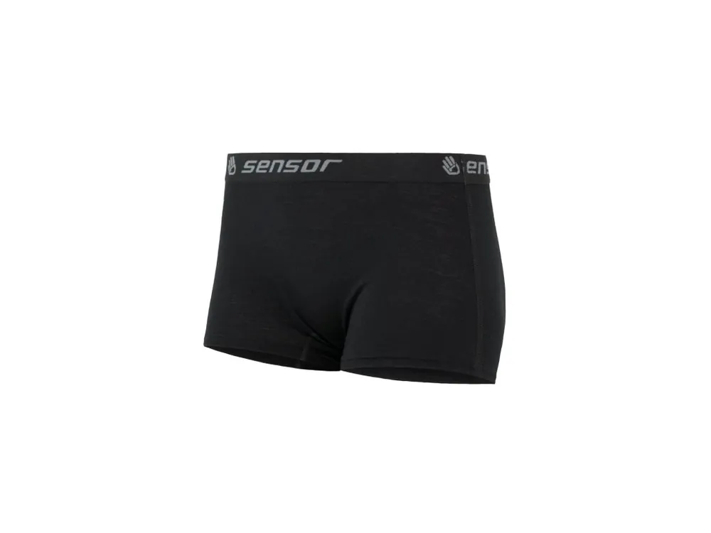 Objednat Nyní SENSOR MERINO ACTIVE dámské kalhotky s nohavičkou černá