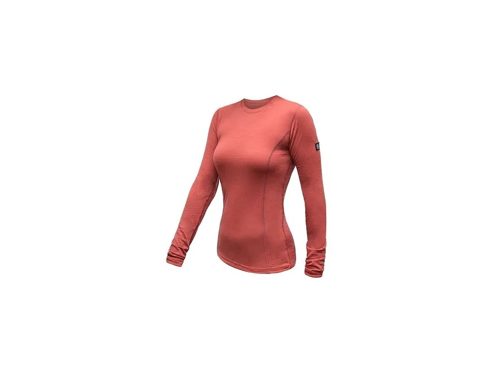 Originální SENSOR MERINO ACTIVE dámské triko dl.rukáv terracotta