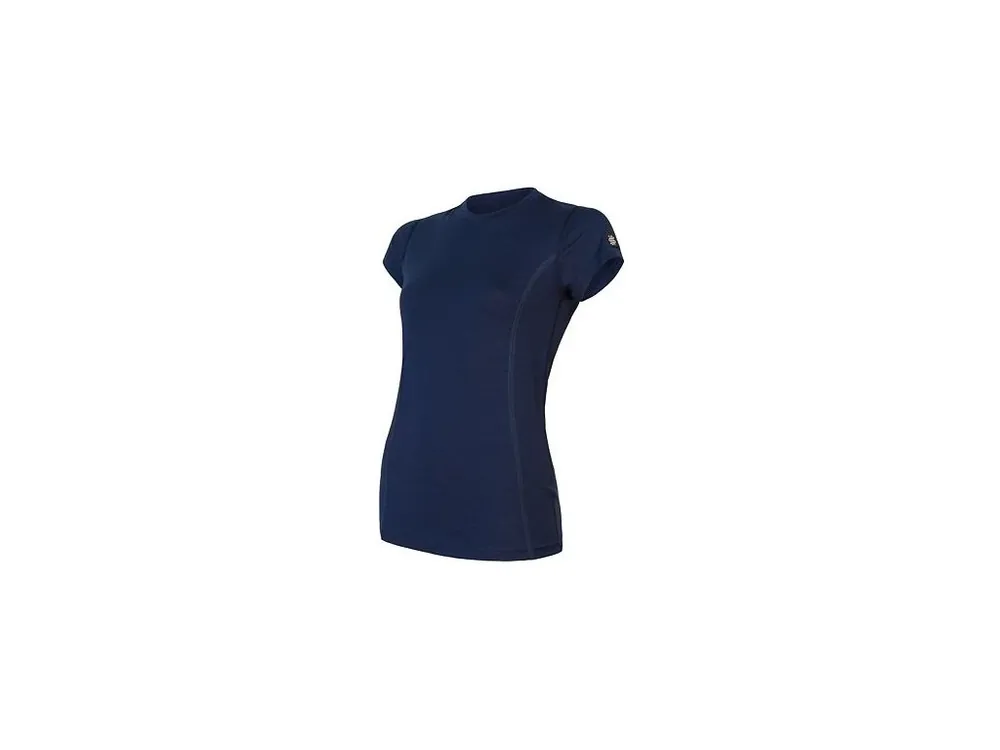 Levný SENSOR MERINO ACTIVE dámské triko kr.rukáv deep blue