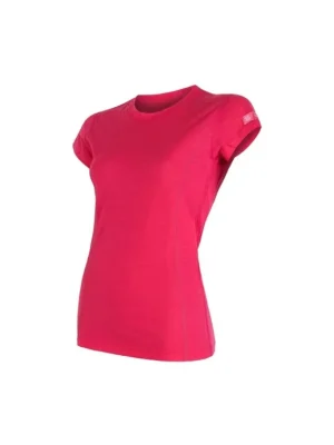 Finální Výprodej SENSOR MERINO ACTIVE dámské triko kr.rukáv magenta