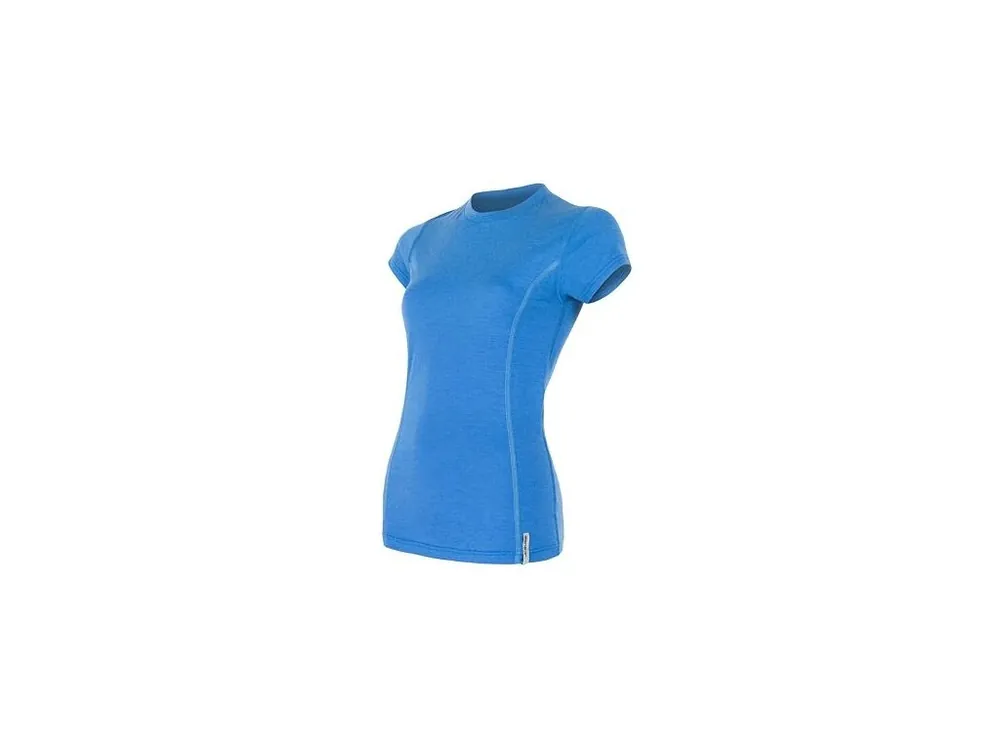 Časově Omezené SENSOR MERINO ACTIVE dámské triko kr.rukáv modrá