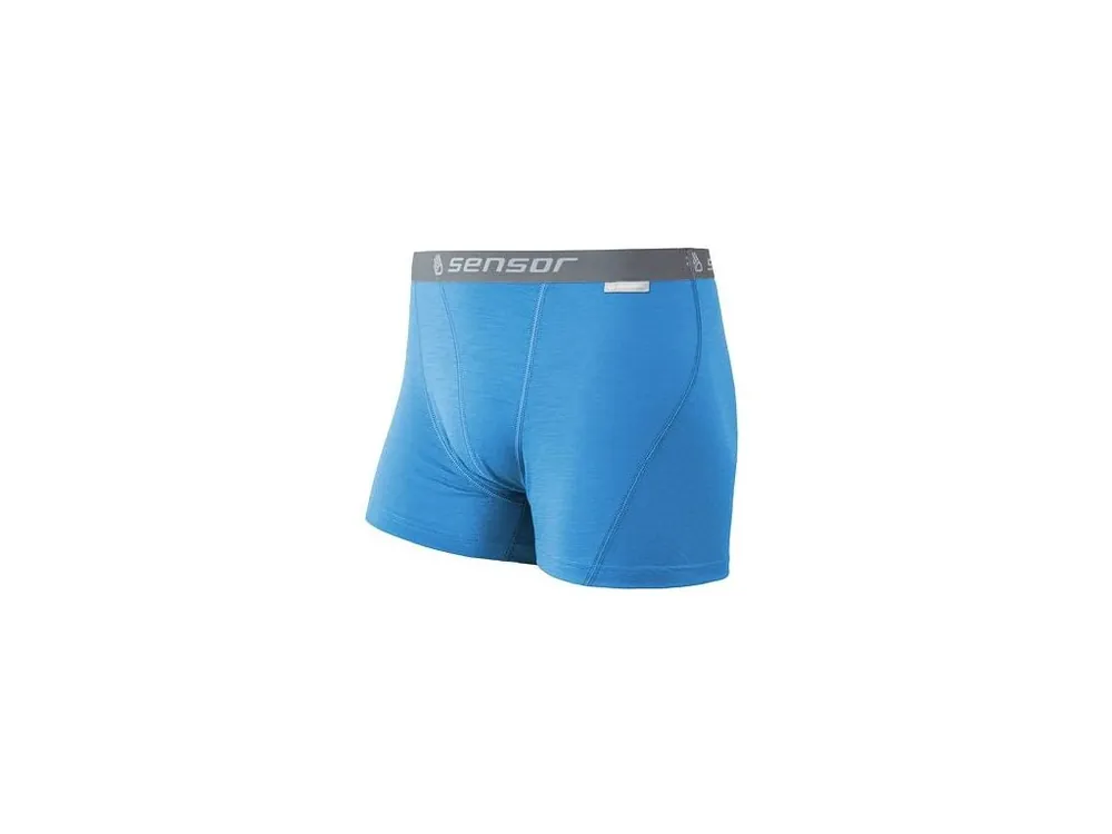 SENSOR MERINO ACTIVE pánské trenky modrá Nakupujte Hned