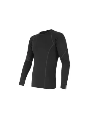 Ihned K Objednání SENSOR MERINO ACTIVE pánské triko dl.rukáv černá