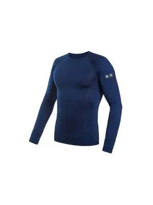 Dokud Zásoby Vydrží SENSOR MERINO ACTIVE pánské triko dl.rukáv deep blue