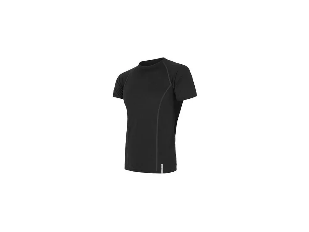 SENSOR MERINO ACTIVE pánské triko kr.rukáv černá Akční Cena